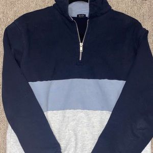 Half zip up hoodie
